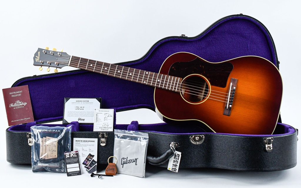 Gibson M2M Custom 1942 LG2 Autumnburst #20354023-1.jpg