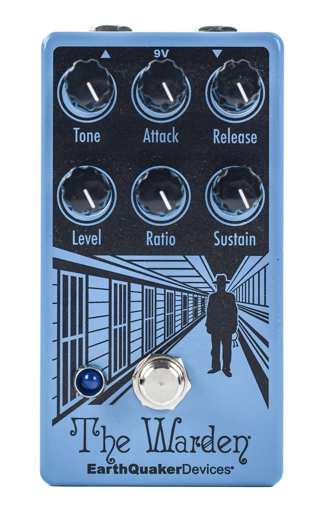 Earthquaker Devices the Warden V2 Optical Compressor | The