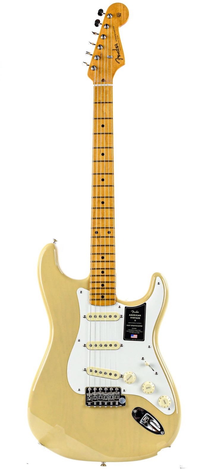 Fender American Vintage II 57 Stratocaster MN Vintage Blonde | The 